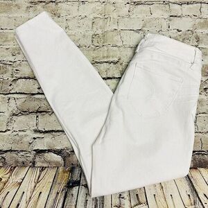 Fashion Nova Jeans Womens Sz.11‎ White Classic High Waist Skinny Super